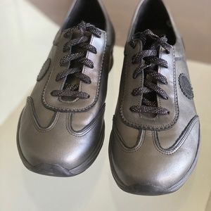 Mephisto Runoff Yael Air-Jet Gold Softy walking Sneakers genuine leather | Women